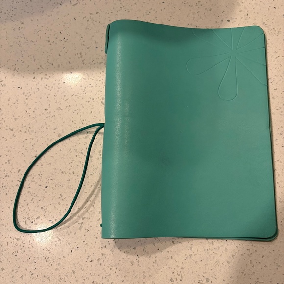 Erin Condren Teal Petite Planner Folio - Picture 1 of 2